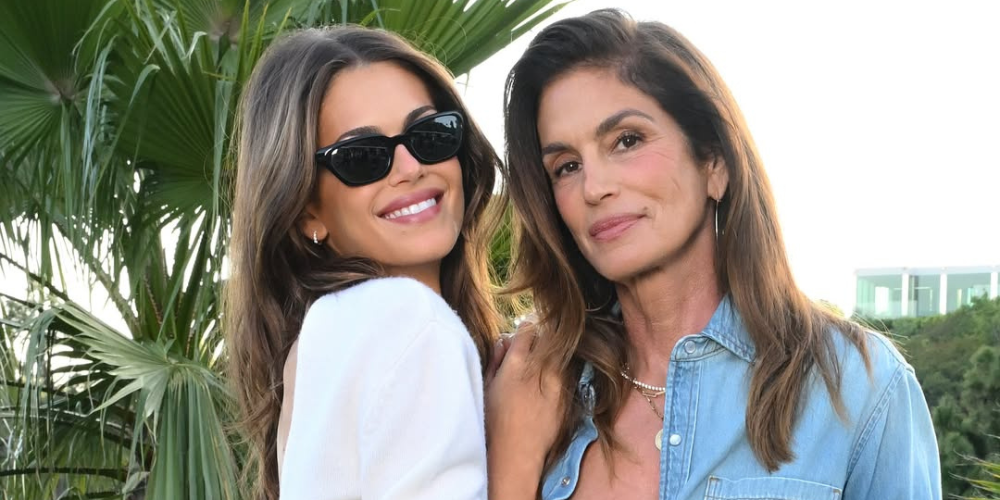 Kaia Gerber and Cindy Crawford Highlight Classic Denim Style at Re/Done Event